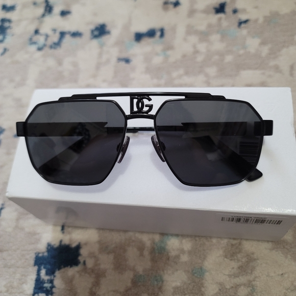 DOLCE & GABBANA Aviator Sunglasses - Picture 1 of 15